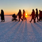 Reader photo of the week: A snowy walk on Sweden’s Lake Vänern