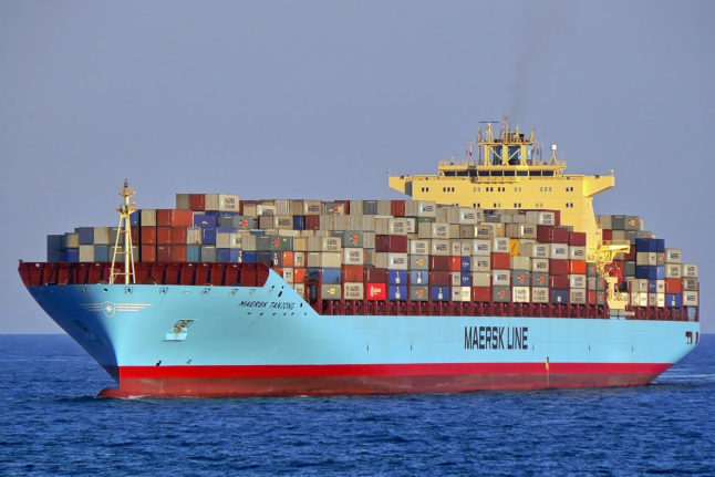 Danish shipping giant Maersk’s profit sinks amid Red Sea risk