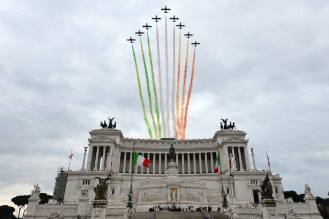 March 17th, Italy, flyover