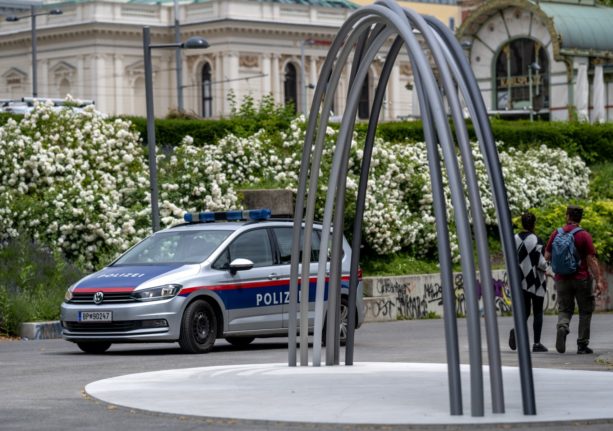 Why are Vienna's police officers trying to get away from the capital?