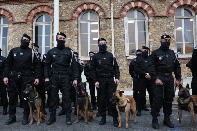 FRANCE-POLICE-RAID
