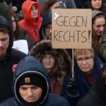 Tens of thousands protest in Germany against far right