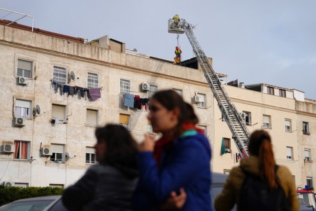 Three bodies found in rubble of collapsed building in Spain