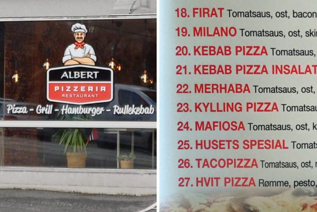 Albert San Marino pizzerias