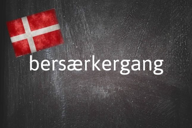 Danish word of the day: Bersærkergang
