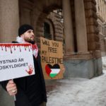 Gaza protest disrupts Swedish parliament debate