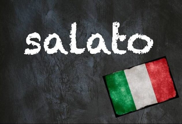 Italian word of the day salato