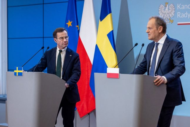 Polish PM slams ‘unacceptable’ Hungarian delay on Sweden’s Nato bid