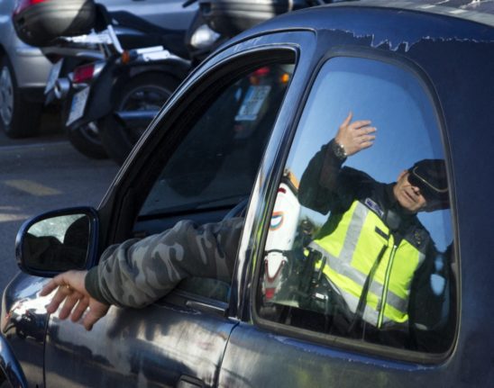 Do tourists have to pay Spanish traffic fines?
