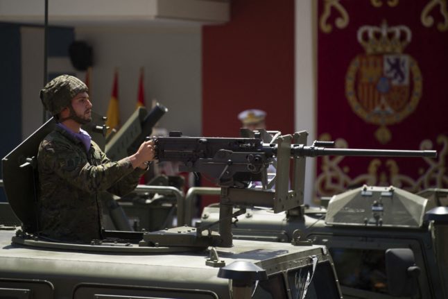 Spain could enforce conscription of ordinary citizens if there is war