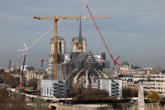 Notre-Dame rebuild 'meeting deadline and budget'
