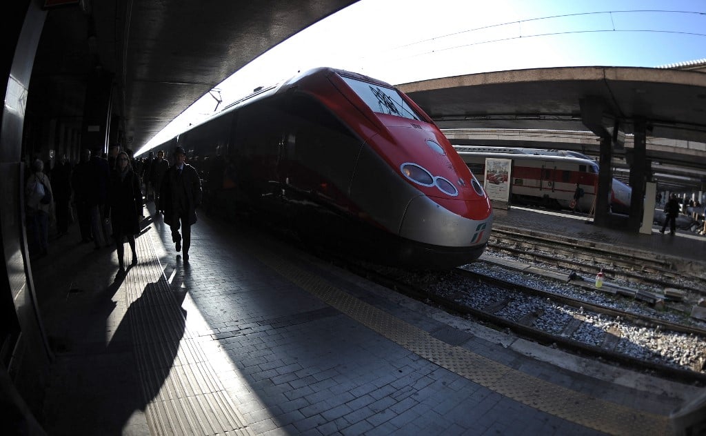 Train strike, Italy