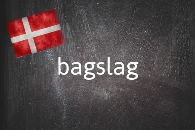 Danish word of the day: Bagslag