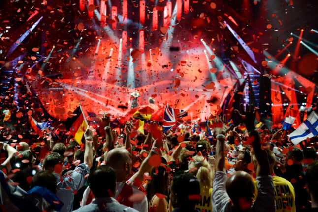 Which nationalities have bought the most tickets for Eurovision in Malmö?