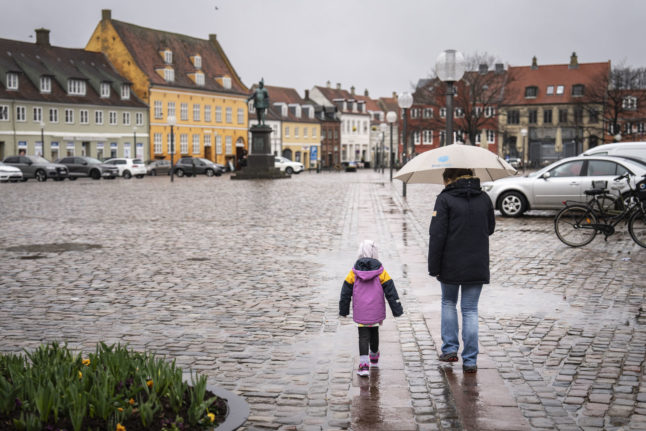 Denmark gets rainiest April day for ‘over a century’