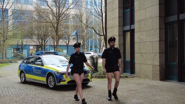 Bavarian police go pantless in protest of uniform shortage