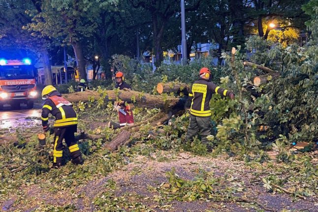 Germany hit by storms and high winds