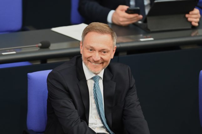 The FDP's Christian Lindner has been rocking the coalition boat this week.