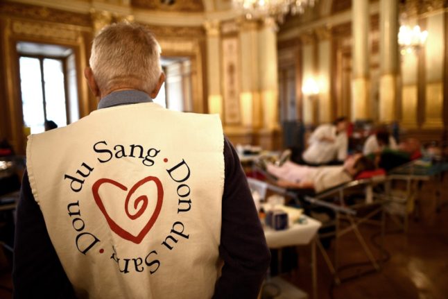 How to donate blood in France