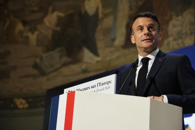 Macron warns 'mortal' Europe needs credible defence