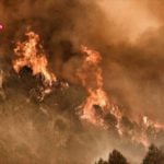 Wildfire rages in Spain’s Alicante as temperatures rise