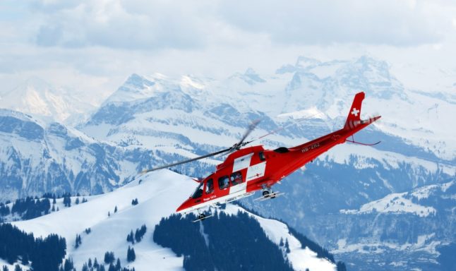 Three killed in Swiss Alps helicopter crash