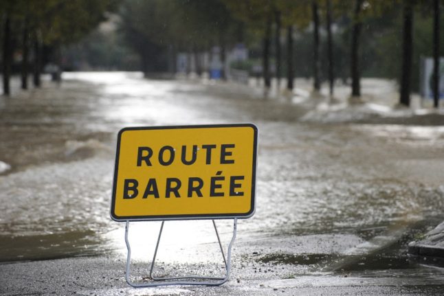 Flash flooding hits eastern France