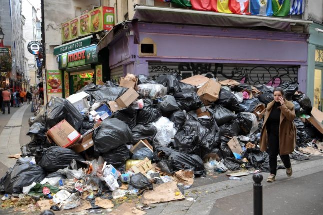 Paris waste collectors and rail unions call for strikes in push for bigger Olympic bonuses