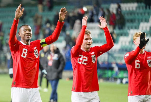 Austria football captain Alaba misses out on Euro 2024