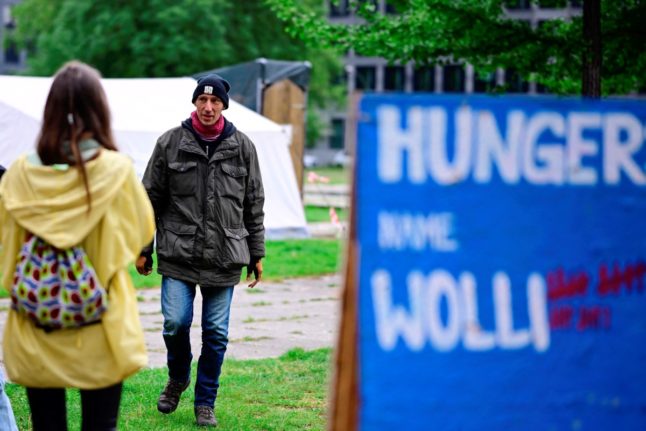 German climate activist hunger strike