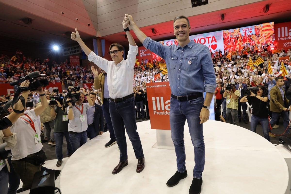 Socialist win in Catalan election 'ends decade of division': Spain's PM thumbnail
