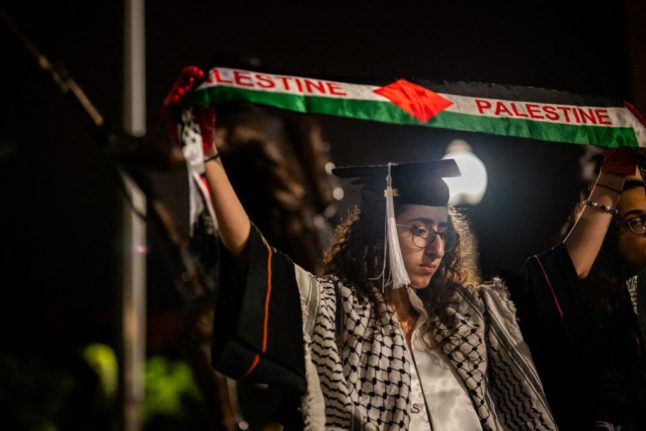 Police clear pro-Palestinian camp from Swiss university