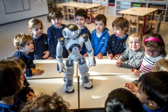'A little know-it-all': Swiss nursery lets a robot do the talking