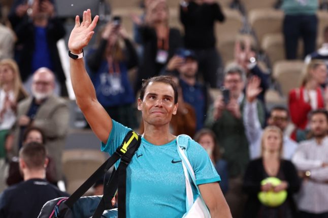 Fans' tears flow as Nadal bows out of 'last' French Open