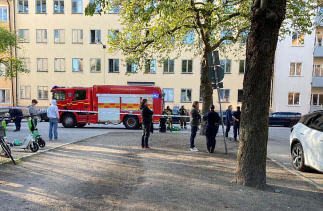 Suspects held after 38-year-old shot dead on Södermalm in Stockholm