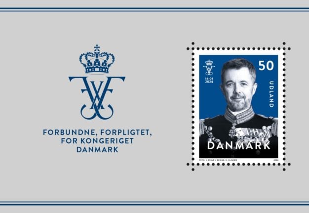 Denmark’s new King Frederik X to get his first stamp