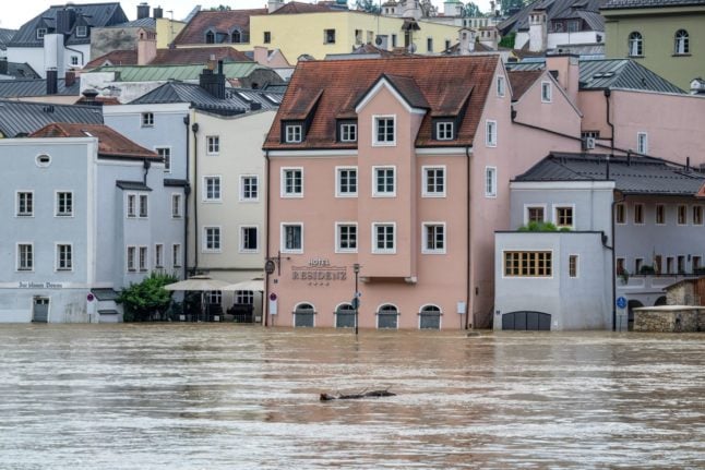 Passau flooded