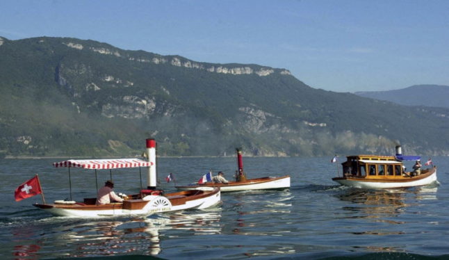 The lac du Bourget, Aix-les-Bains