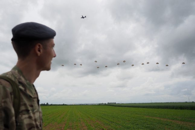 VIDEO: British D-Day paratroopers face post-Brexit checks in Normandy field