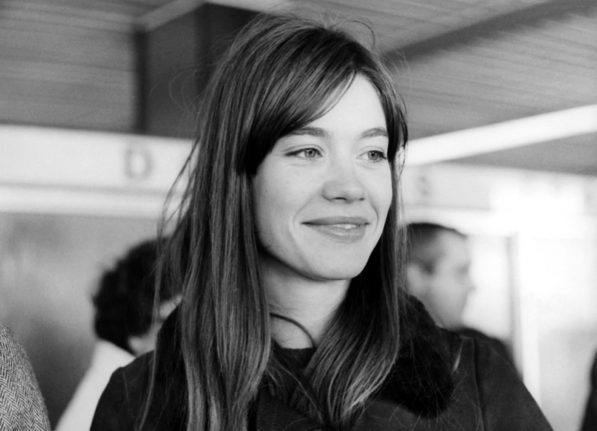 French singer Francoise Hardy in 1965