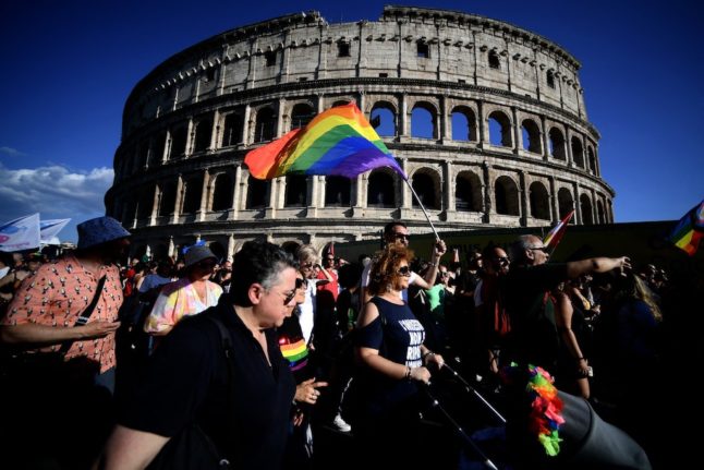 Italy 'one of the worst countries in Europe' for gay and trans rights