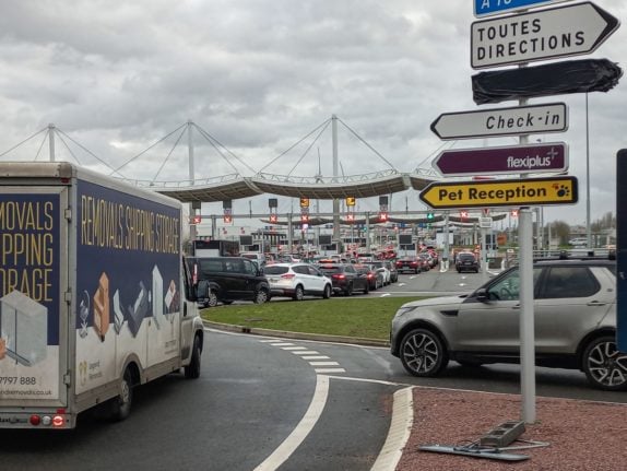 What will EES mean for travel on 'Le Shuttle' through the Channel Tunnel?