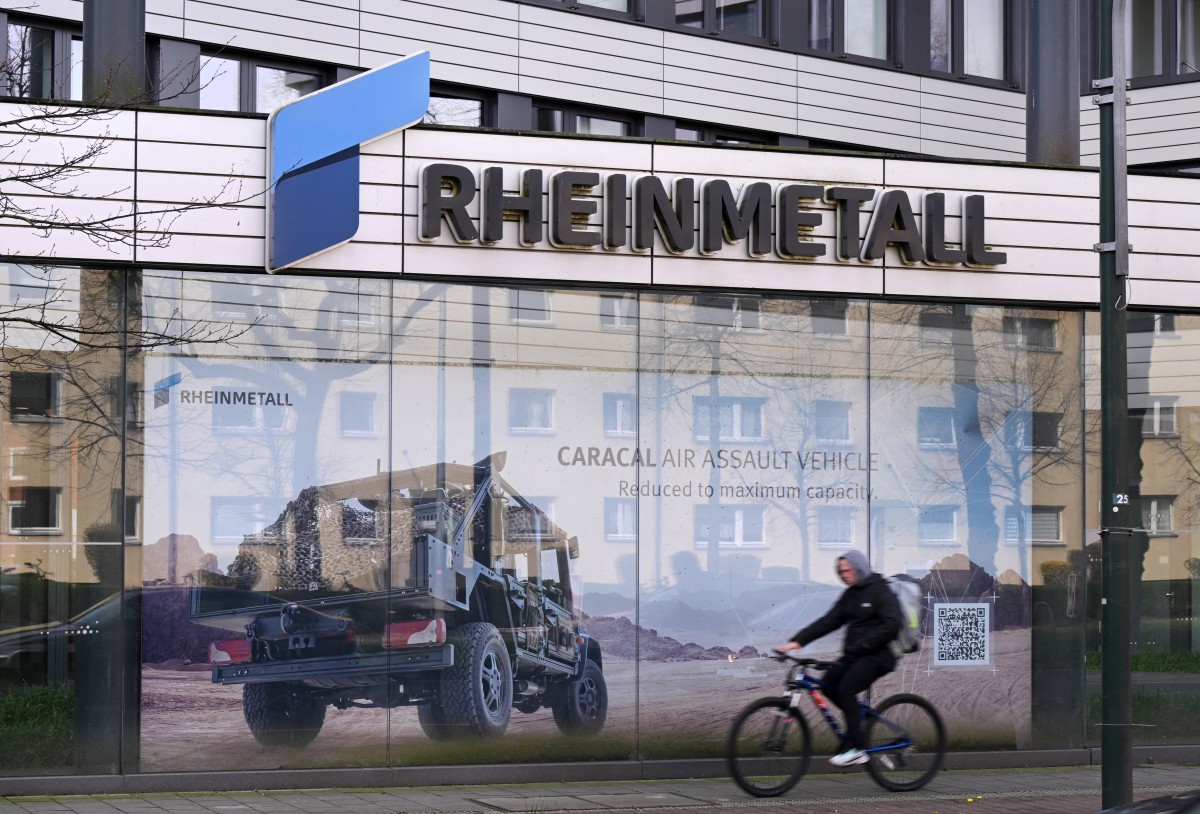 German arms firm Rheinmetall seizes on European ‘era of rearmament’