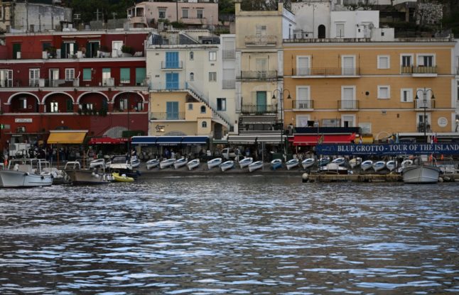 Italy's Capri lifts tourist ban as water shortage resolved