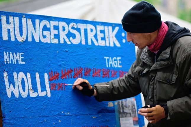 German climate activists end lengthy hunger strike