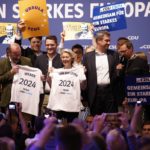 Conservatives lead as Scholz’s coalition suffers defeat at EU polls in Germany