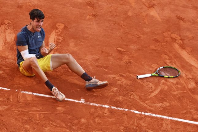 Spain's Alcaraz beats Zverev to win first French Open title