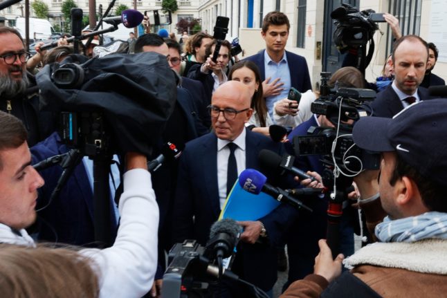 French conservatives oust leader over election pact with far right