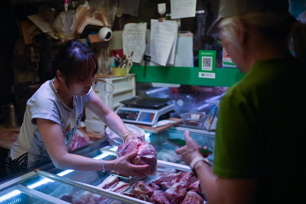 butcher in Beijing