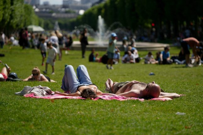 Summer finally arrives in France … but only briefly